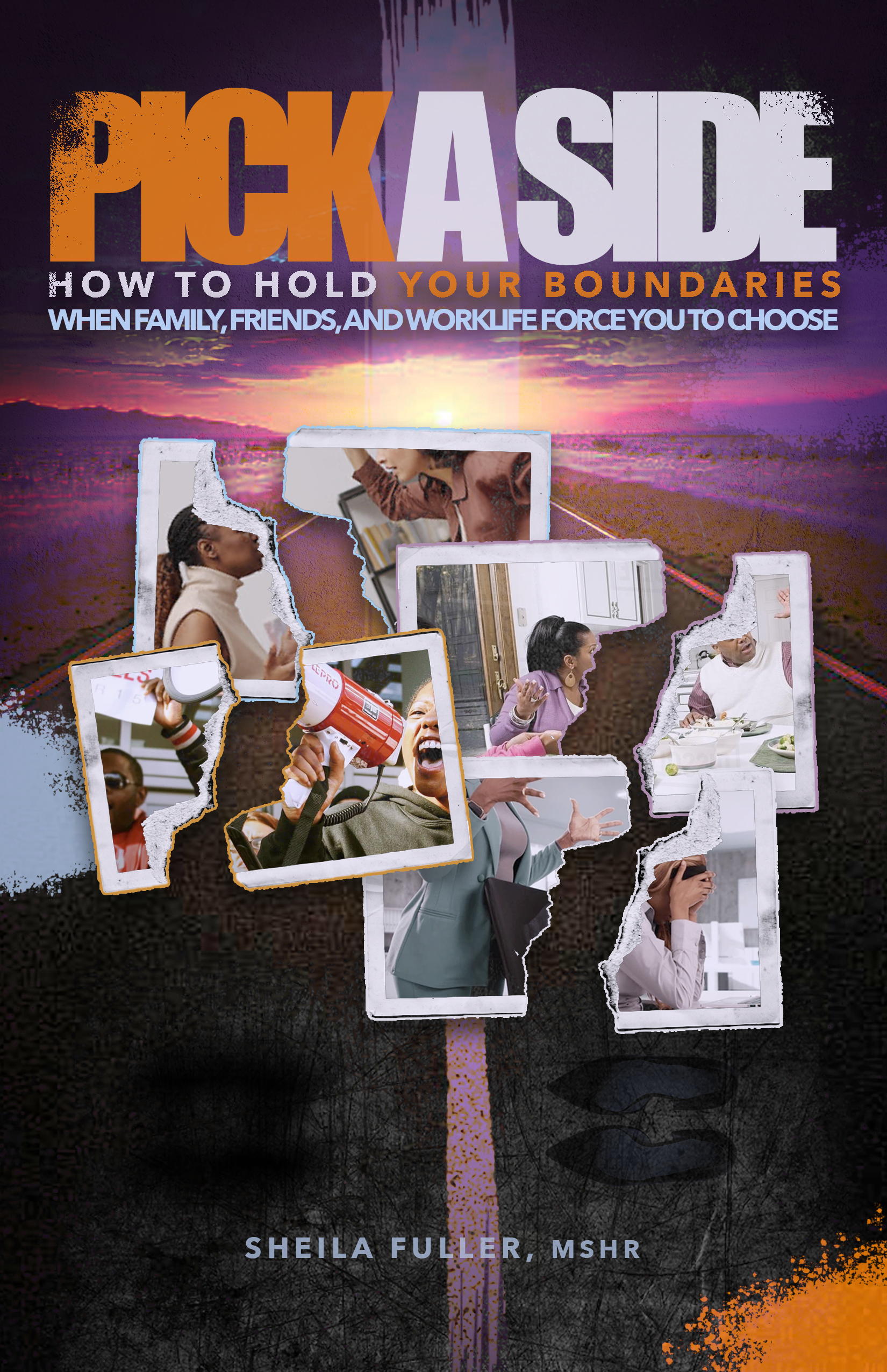 PICK A SIDE book cover by Sheila Fuller, MSHR